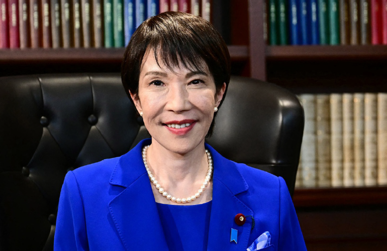 Bà Takaichi trở thành nữ Thủ tướng đầu tiên của Nhật Bản